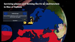 I dominated Europe as Liechtenstein in Rise of Nations!(Totally real)