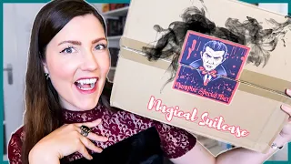 Unboxing MAGICAL SUITCASE: VAMPIRE SPECIAL Book Box 🧛🏻‍♂️