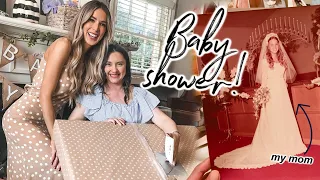 BABY SHOWER + THE SCARIEST DRIVE HOME | leighannvlogs