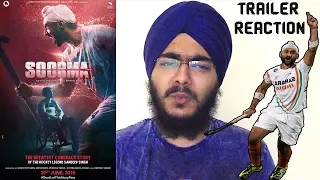 Soorma Trailer REACTION | Diljit Dosanjh | Taapsee Pannu | Angad Bedi