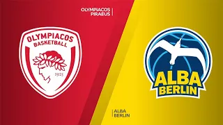 2019.01.14 - Olympiacos Piraeus vs Alba Berlin 86-93 (Euroleague 2019-20, RS, Game 19)