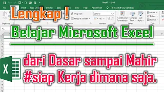 Belajar Dasar hingga Siap Kerja menggunakan Microsoft Excel