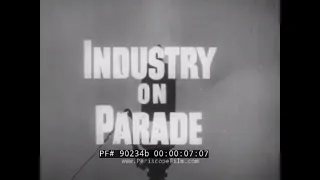 INDUSTRY ON PARADE  1950s WATER CONSUMPTION & WATER SHORTAGE CRISIS   HYDROPOWER  90234b