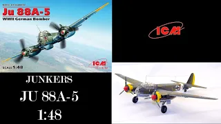 ICM Ju 88A-5 1:48 Full build