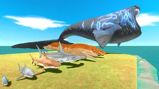 The Evolution Of Piranha Fish To Become Bloop - Animal Revolt Battle Simulator