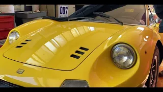 Luc nous présente sa Ferrari Daytona V12 sa Dino 246 GT une collection privé jamais vu sur You Tube