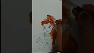 comment your favourite Disney Princess | Disney Princess | #disneyprincess #watercolor