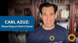 Carl Azuz: Reporting on Notre Dame