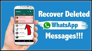 How To Recover Deleted WhatsApp Messages in Android Phone?