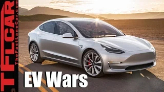 Tesla Model 3 vs Chevy Bolt vs Nissan Leaf: Which Will Win the Affordable EV Wars?