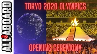 Tokyo 2020 Olympics Opening Ceremony with All Aboard