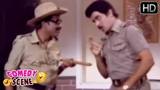 N S Rao and Umesh funny in Police Station | Pralayanthaka Kannada Movie | SGV Comedy