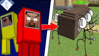 Henry Stickmin Distraction Dance in Minecraft #4 Coffin Meme