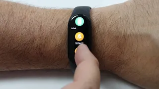 Xiaomi Mi Band 7 menus