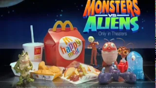 McDonald’s Happy Meal ad - DreamWorks' Monsters vs Aliens (2009)