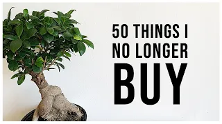 50 things I DON'T BUY | Zero waste minimalist