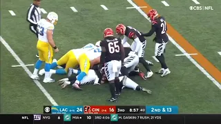 Chargers @Bengals Week 13 2021 Highlights