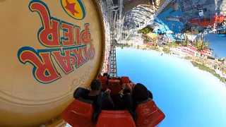 Incredicoaster | Front row P.O.V | Disney's California Adventure 2022