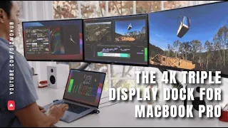 THE HYPER TRIPLE 4K DISPLAY DOCK FOR MACBOOK PRO | Indiegogo | Gizmo Hub