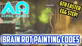 Alpha Omega Painting Codes Guide 6th Easter Egg Step