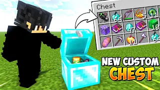 Minecraft But There are NEW CUSTOM CHESTS...