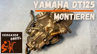 Vergaser Yamaha DT125R montieren, ausführlich erklärt vom Vergaseronkel