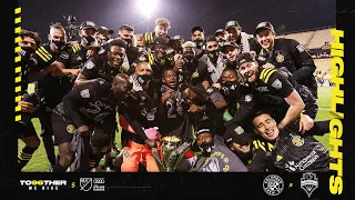 HIGHLIGHTS | Columbus Crew SC 3 - 0 Seattle Sounders FC | MLS Cup | Dec. 12, 2020