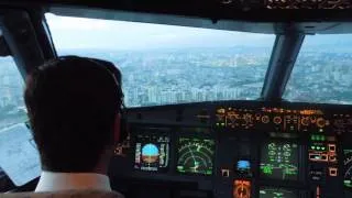 Pouso em CGH RWY 35L A320-Fabianotaw