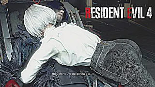 Ashley Saved Infected Leon - Resident Evil 4: Remake