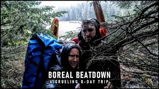 Grueling 8-Day Camping & Fishing Trip through the Boreal Forest (Full Version)