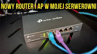 UPGRADE MOJEJ SERWEROWNI #4 - Instalacja routera I APka oraz konfiguracja w KONTROLERZE OMADA