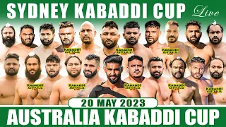 🔴 [LIVE] Sydney Kabaddi Cup | 20 May 23 | Australia Kabaddi Cup |Live Kabaddi Today | Live Now