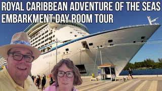 Our First Cruise On Royal Caribbean Adventure Of The Seas Complete Walkthrough Room Review Day #1