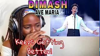 DIMASH - AVE MARIA! REACTION!!!