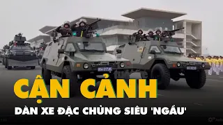 Cận cảnh dàn xe đặc chủng siêu 'ngầu' của Cảnh sát cơ động