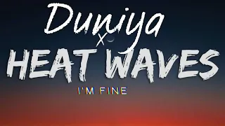 Heat Waves X Duniya | Mashup Slowed Reverb | Sleeping Song