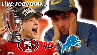 Lions fan reacts to Lions vs 49ers