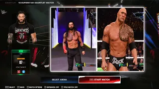 WWE 2K24 GAMEPLAY - THE GAUNTLET MATCH @VIPERGAMING-1899 #wwe2k24