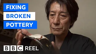 The Japanese art of fixing broken pottery - BBC REEL
