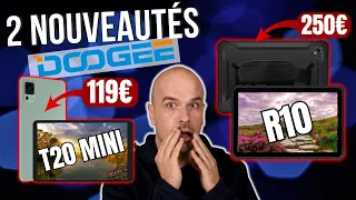 Ces 2 tablettes pas chères sont remarquables (doogee T20 MINI et R10 )