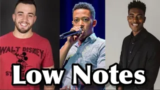 Acapella Bass Low Notes | Elliott Robinson, Jojo Otseidu, Joe Santoni