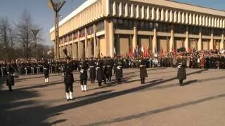 Iškilminga Trijų Baltijos valstybių vėliavų pakėlimo ceremonija