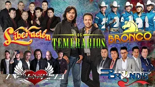 TEMERARIOS - BRONCO - BRYNDIS - LIBERACION - INDUSTRIA DEL AMOR 30 GRANDES EXITOS ROMANTICOS