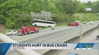 South Carolina students injured in Gastonia bus crash