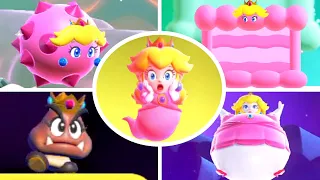 What if Peach Tries Using Mario's Power-Ups in Super Mario Bros Wonder?