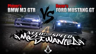 Need for Speed: Most Wanted (2005) | Razor's FORD MUSTANG GT vs. BMW M3 GTR