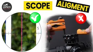 How to Install/Align a Rifle Scope like a PRO in 3 mins!