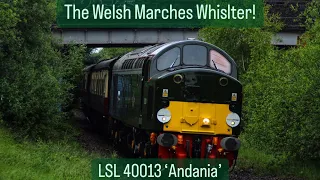 LSL 40013 ‘Andania’ coasts through Reddish South with the Welsh Marches Whistler! - 08/06/22