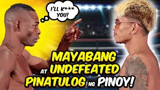 10 Mayabang na Undefeated na Pinatulog ng Pinoy!