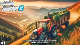 Steep Fields Grass Work Challenge | No Man's Land Ep. 41